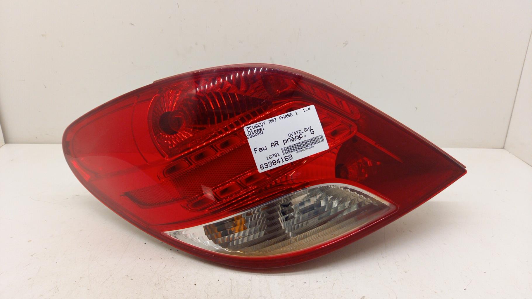 Fanale posteriore principale sinistro (luci) PEUGEOT 207 PHASE 1 Diésel - 1