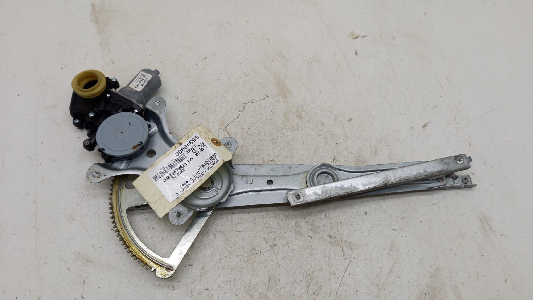 Alzacristalli elettrico anteriore destro TOYOTA COROLLA VERSO 2 PHASE 1 Diésel - 1