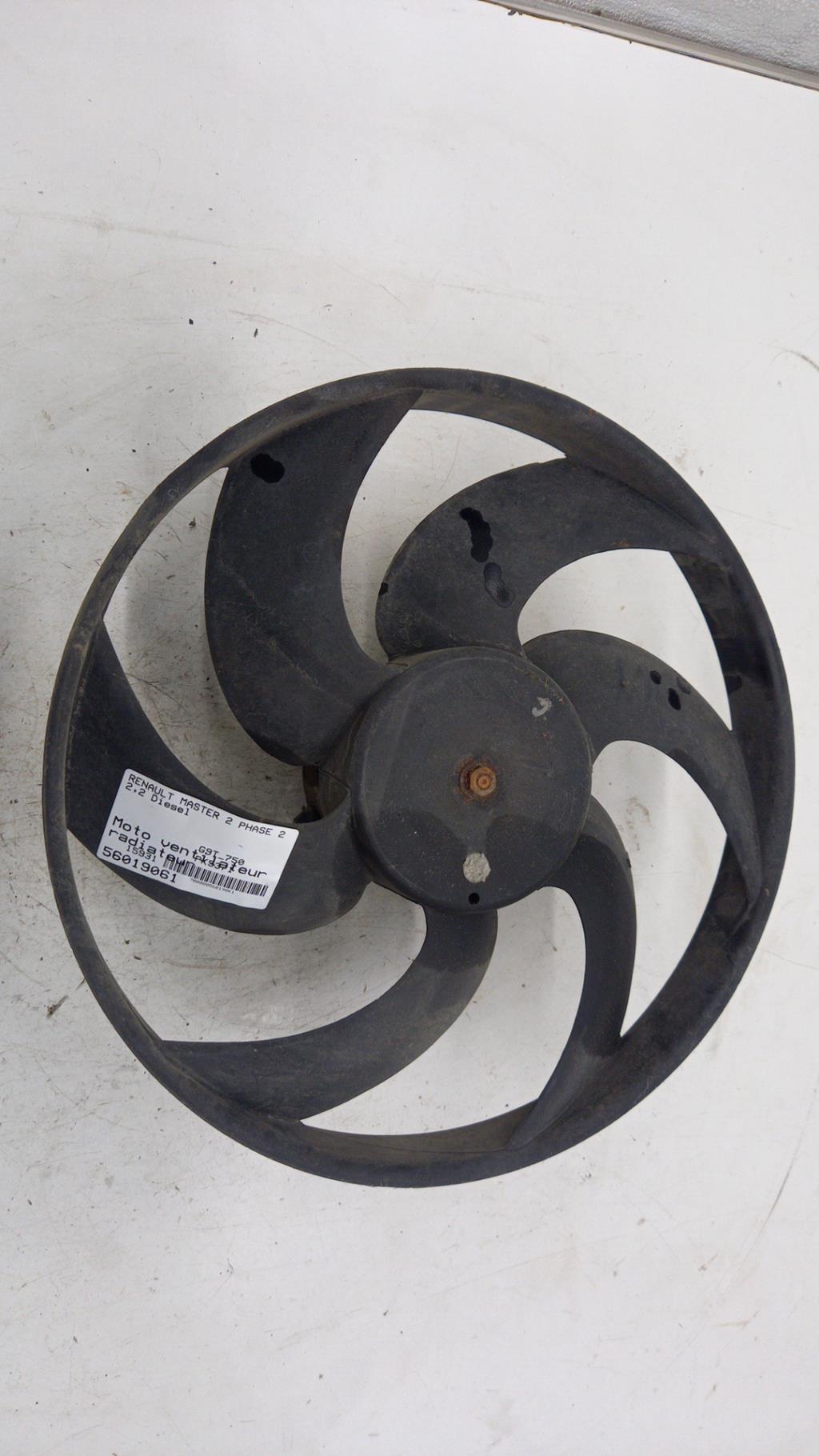 Motoventilatore radiatore RENAULT MASTER 2 PHASE 2 Diésel - 1