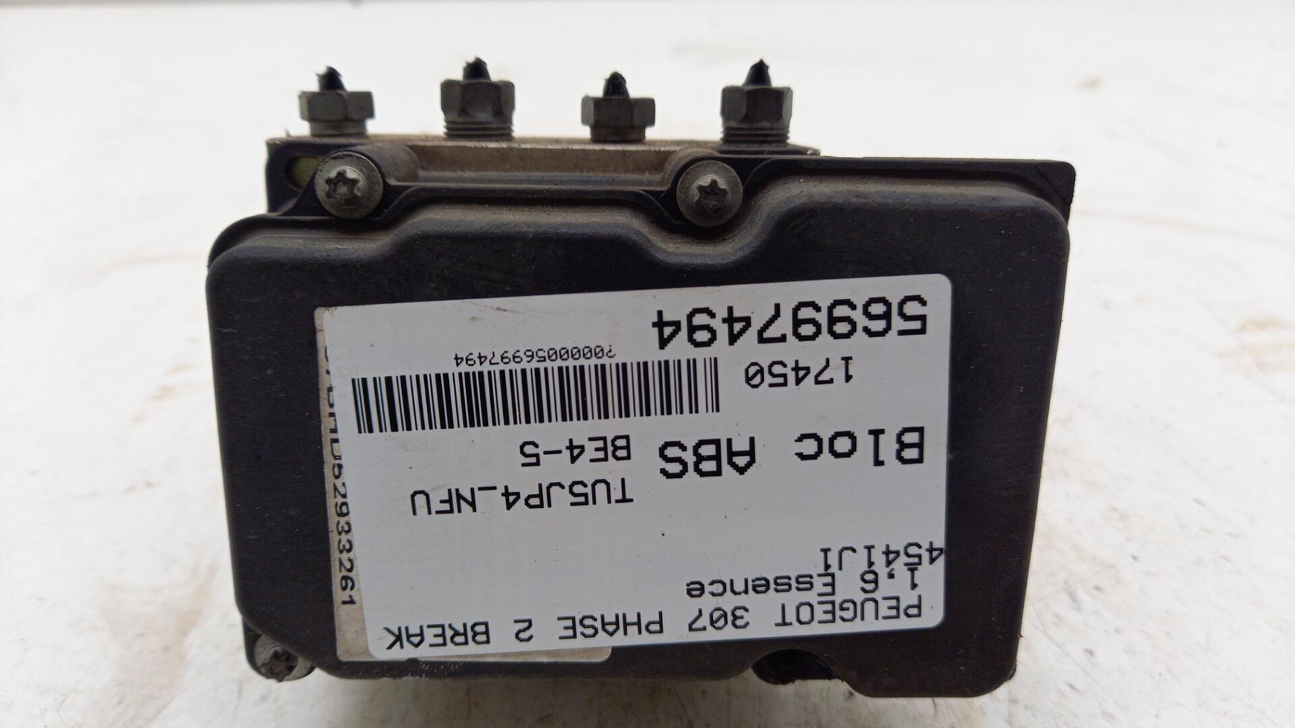 Blocco ABS (antibloccaggio freni) PEUGEOT 307 PHASE 2 BREAK Gasolina - 1