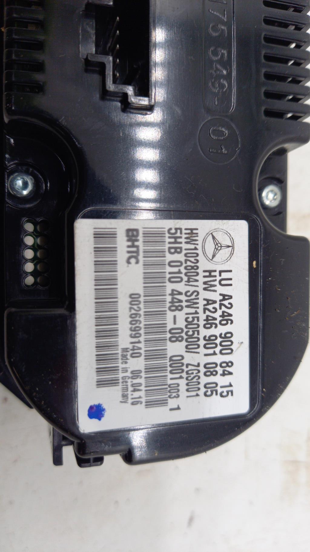 Commande chauffage MERCEDES CLASSE A 176 PHASE 2 Essence - 1