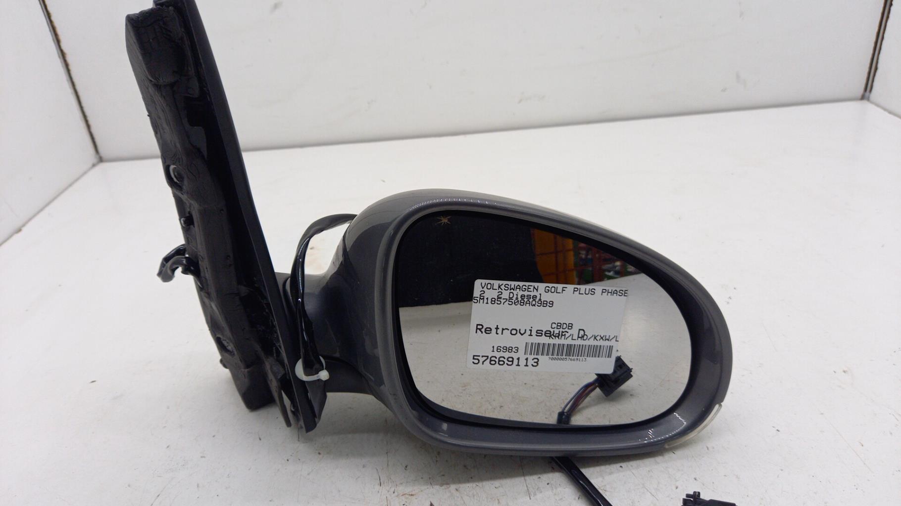 Retrovisor derecho VOLKSWAGEN GOLF PLUS PHASE 2 Diésel - 1