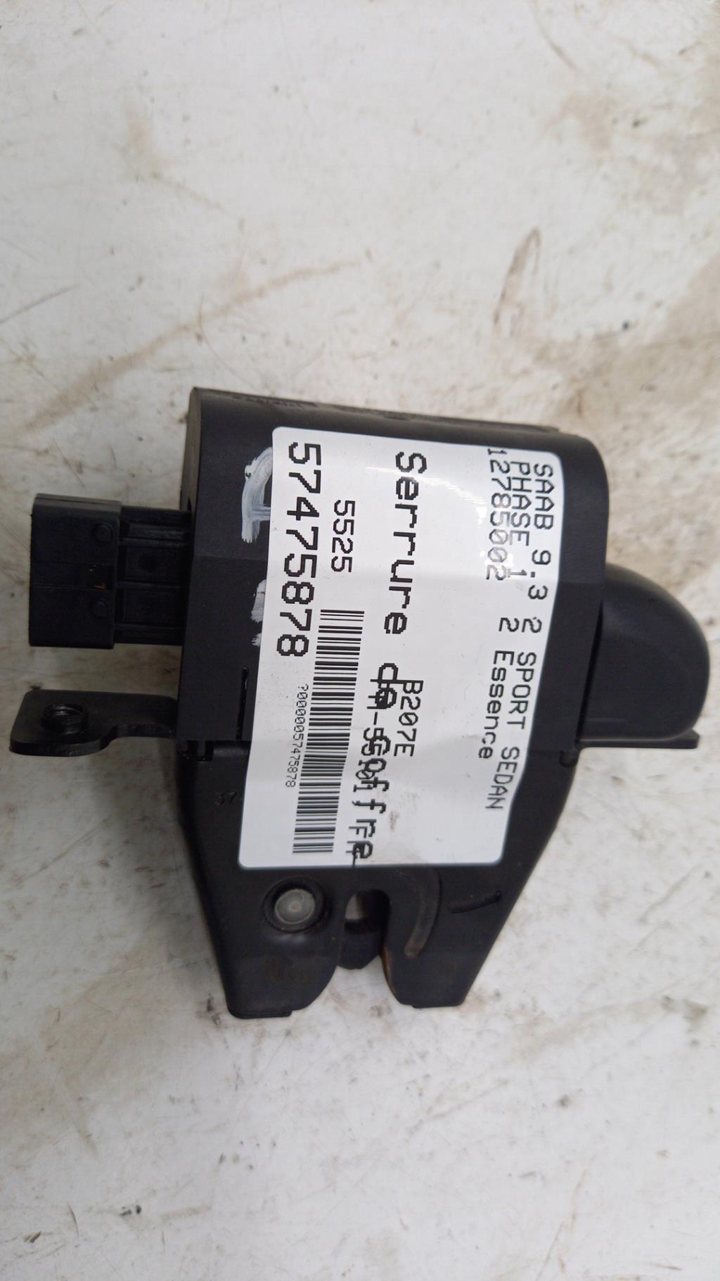 Serrure de coffre SAAB 9.3 2 SPORT SEDAN PHASE 1 Essence - 1