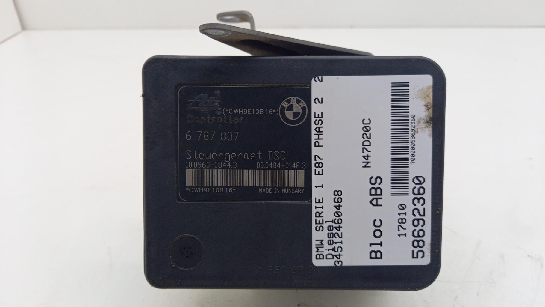 Blocco ABS (antibloccaggio freni) BMW SERIE 1 E87 PHASE 2 Diésel - 1