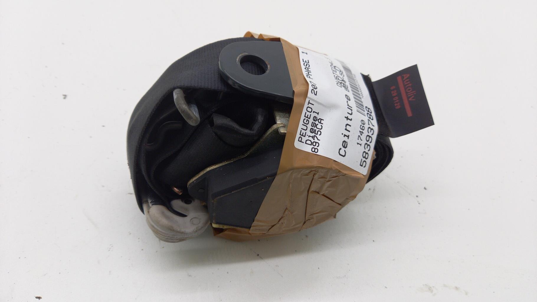 Cintura di sicurezza anteriore destra PEUGEOT 207 PHASE 1 Diésel - 1
