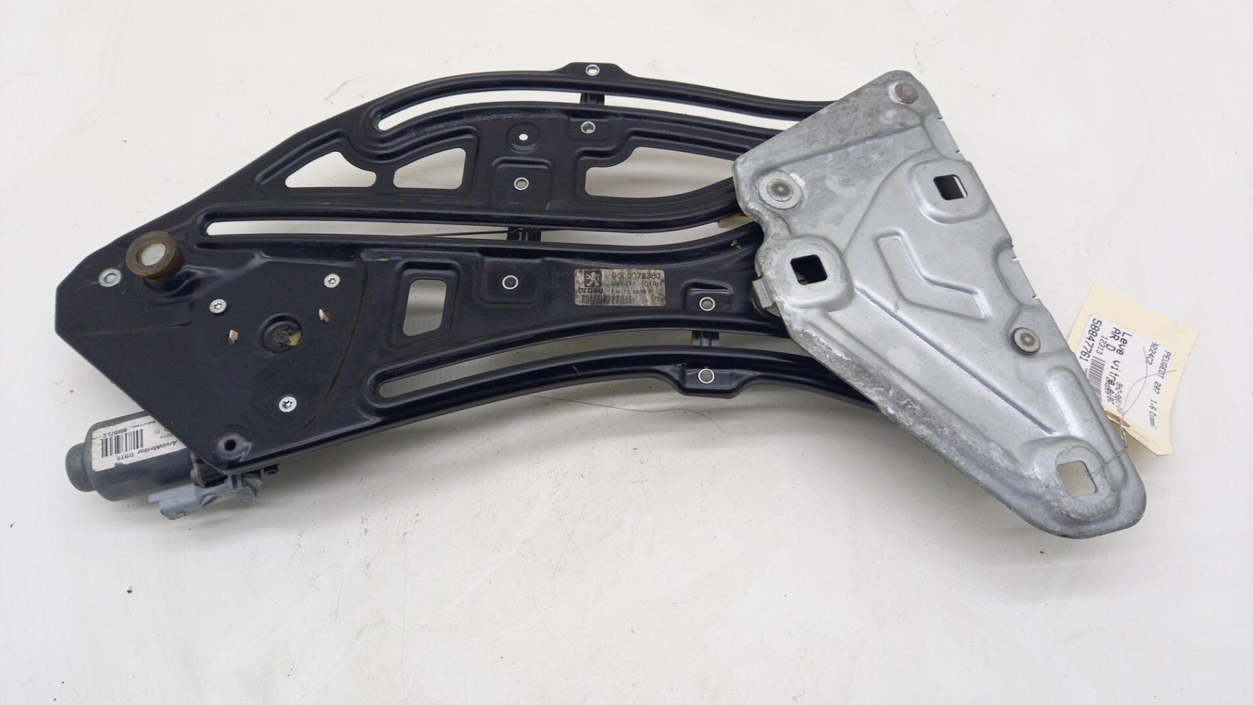 Alzacristalli elettrico posteriore destro PEUGEOT 207 Diésel - 1