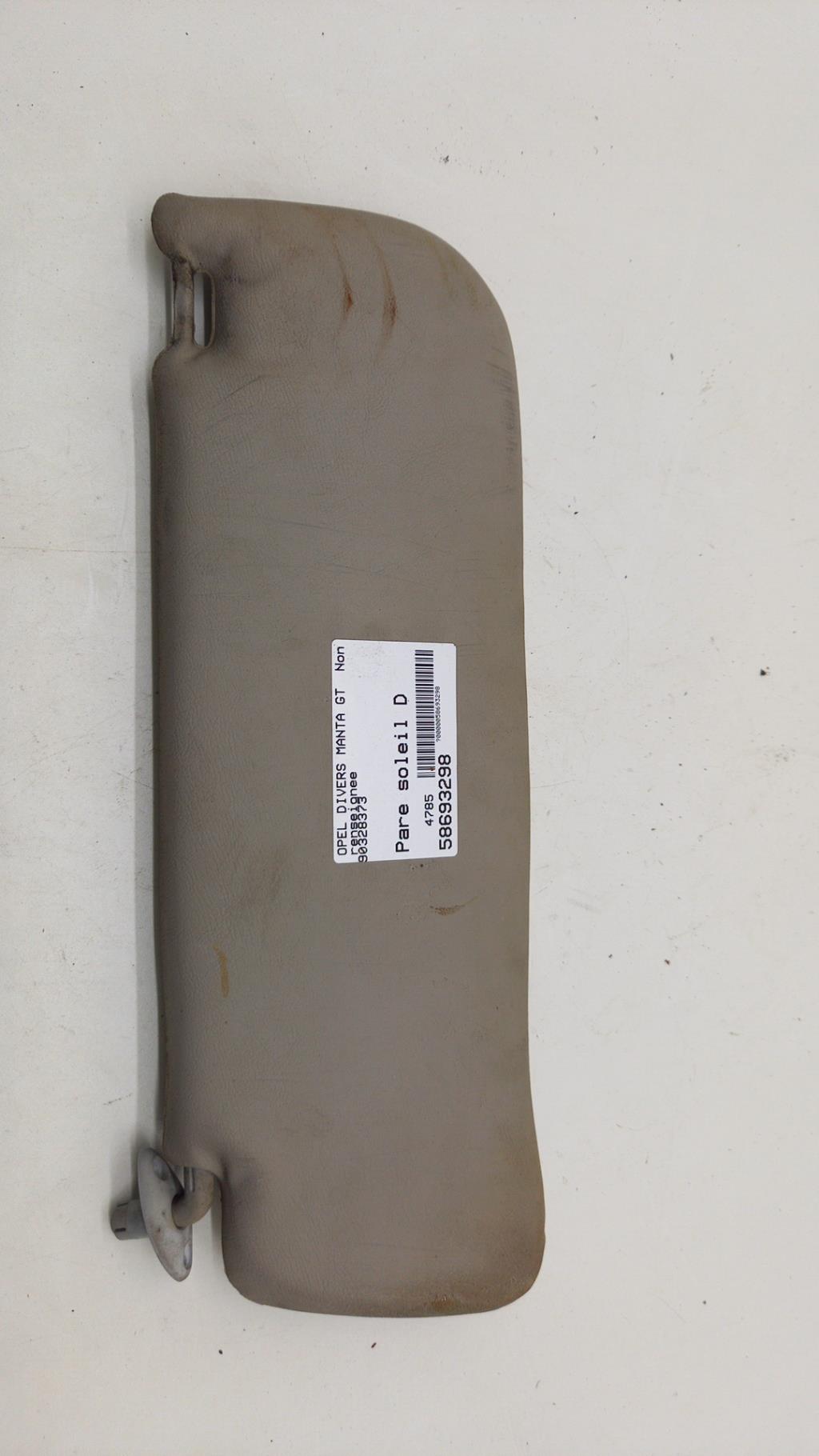 Visiera parasole destra OPEL MANTA Gasolina - 1