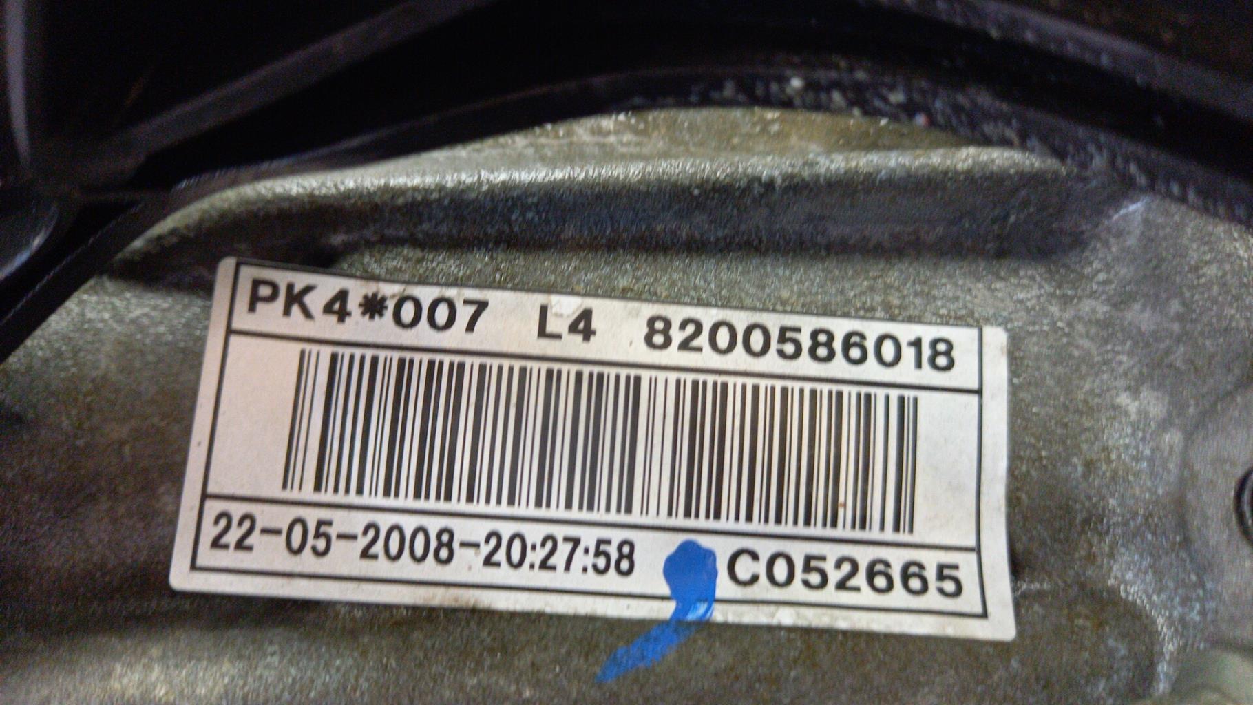 Boite de vitesses RENAULT LAGUNA 3 PHASE 1 Diesel - 1