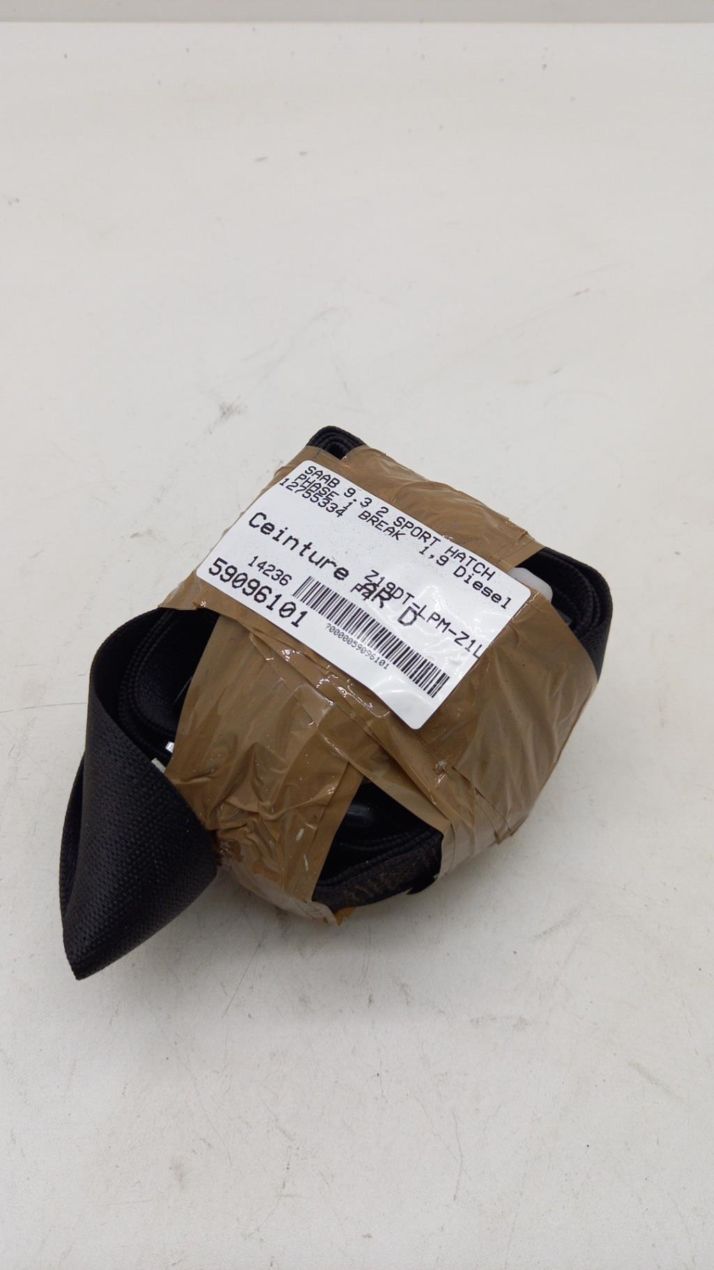 Cintura di sicurezza posteriore destra SAAB 9.3 2 SPORT HATCH PHASE 1 BREAK Diésel - 1