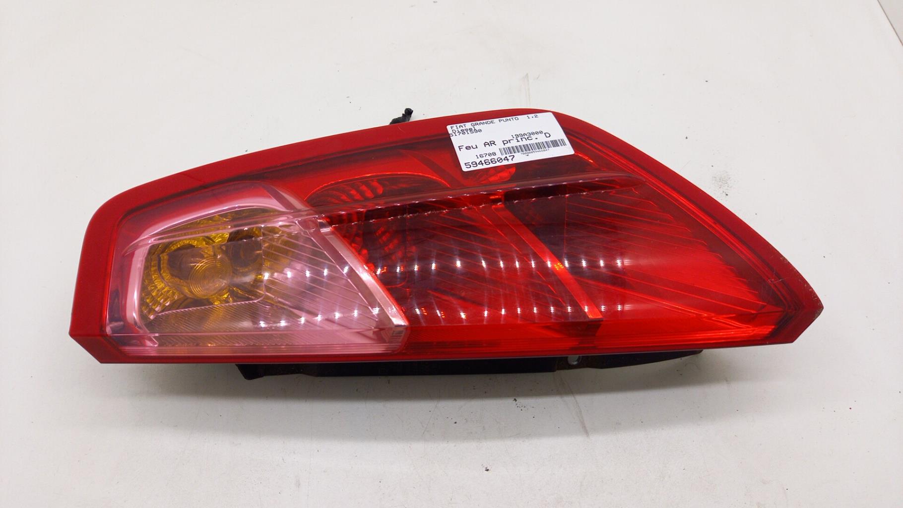 Fanale posteriore principale destro (luci) FIAT GRANDE PUNTO Diésel - 1