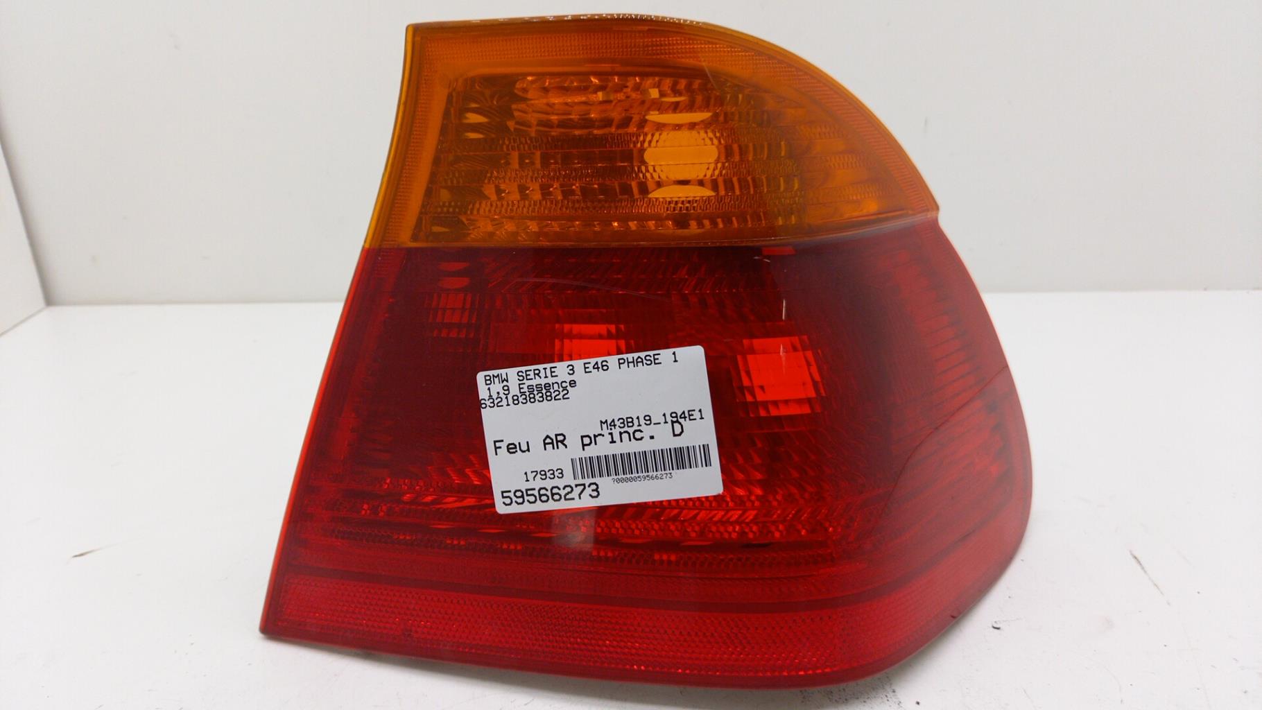 Fanale posteriore principale destro (luci) BMW SERIE 3 E46 PHASE 1 Gasolina - 1