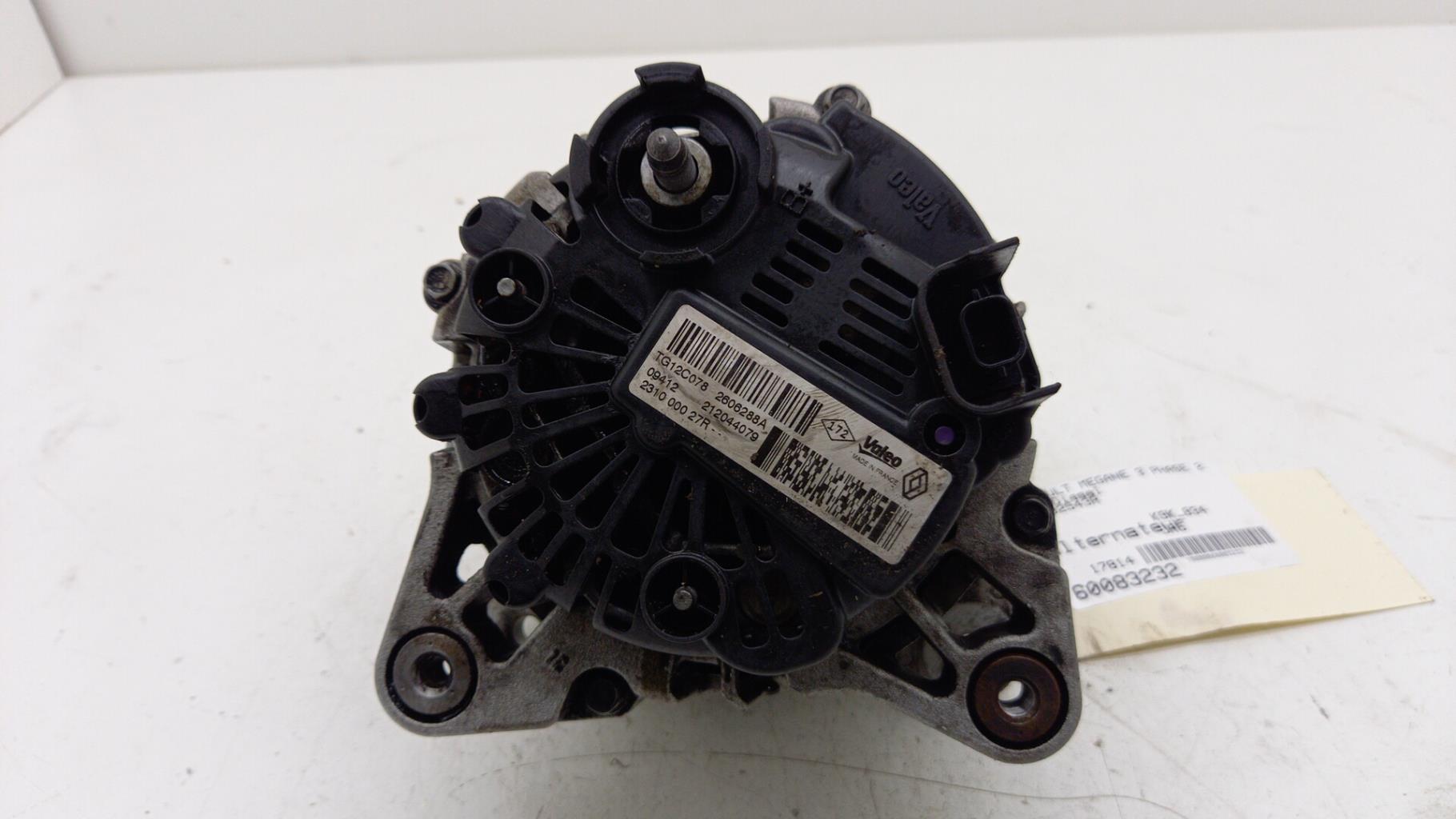 Alternatore RENAULT MEGANE 3 PHASE 2 Diésel - 1