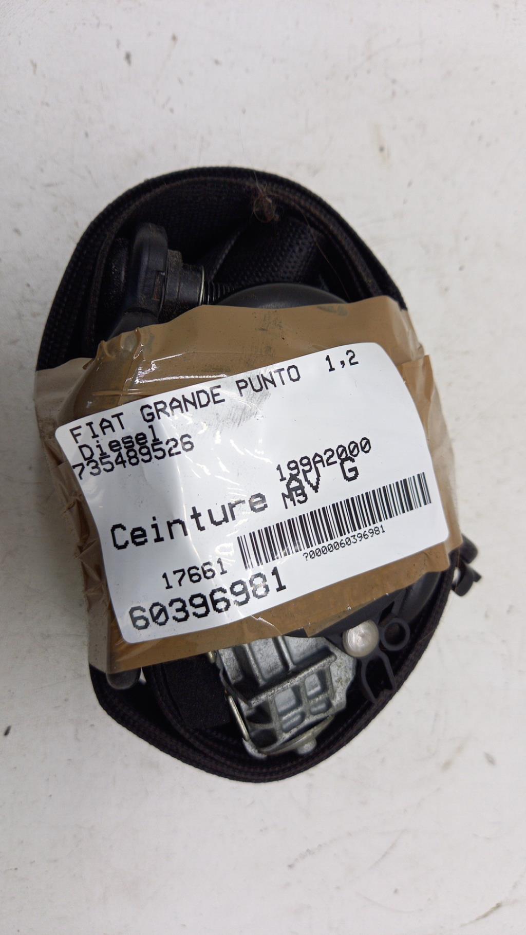 Cintura di sicurezza anteriore sinistra FIAT GRANDE PUNTO Diésel - 1