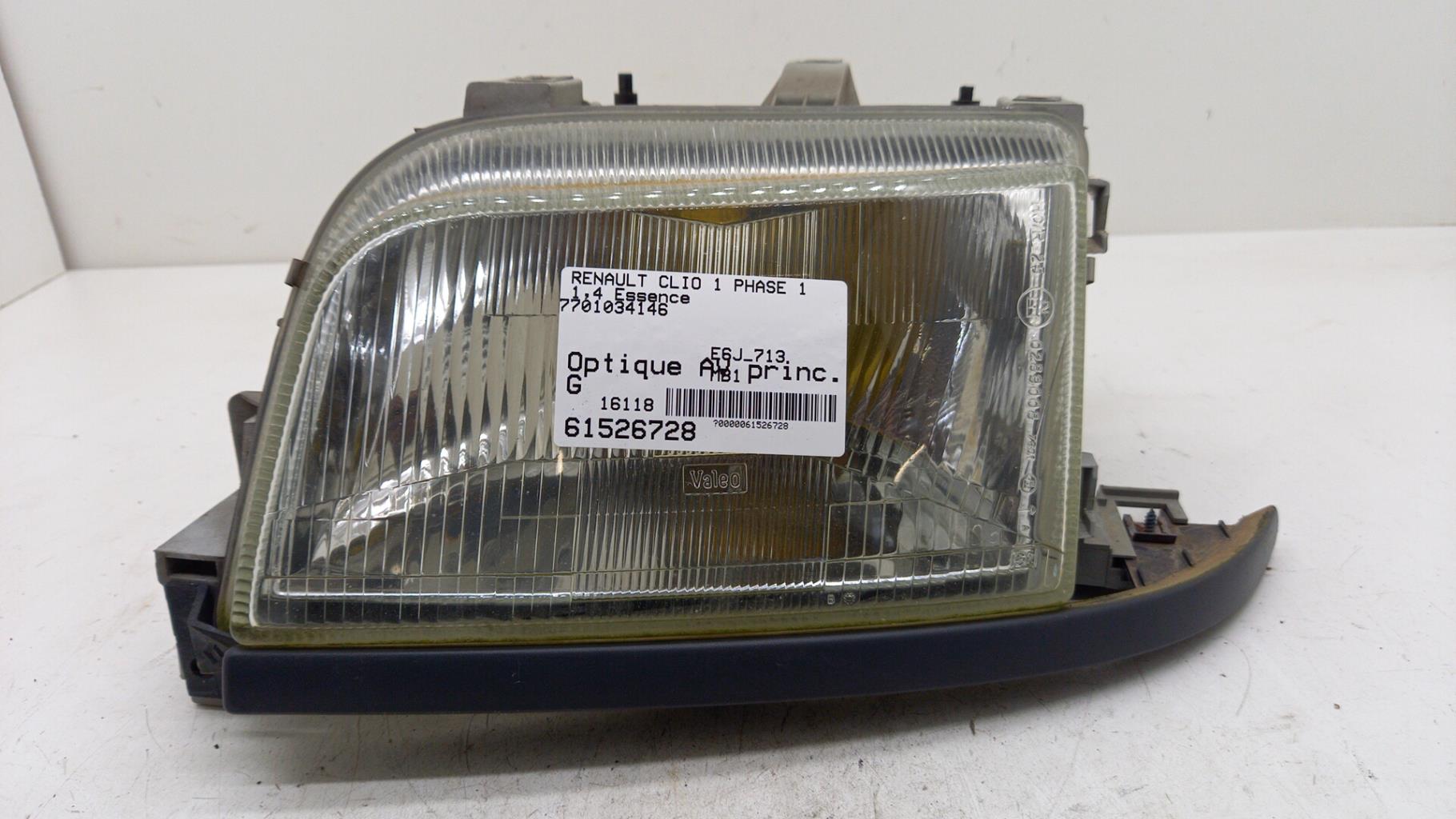 Gruppo ottico anteriore principale sinistro (luci)(faro) RENAULT CLIO 1 PHASE 1 Gasolina - 1