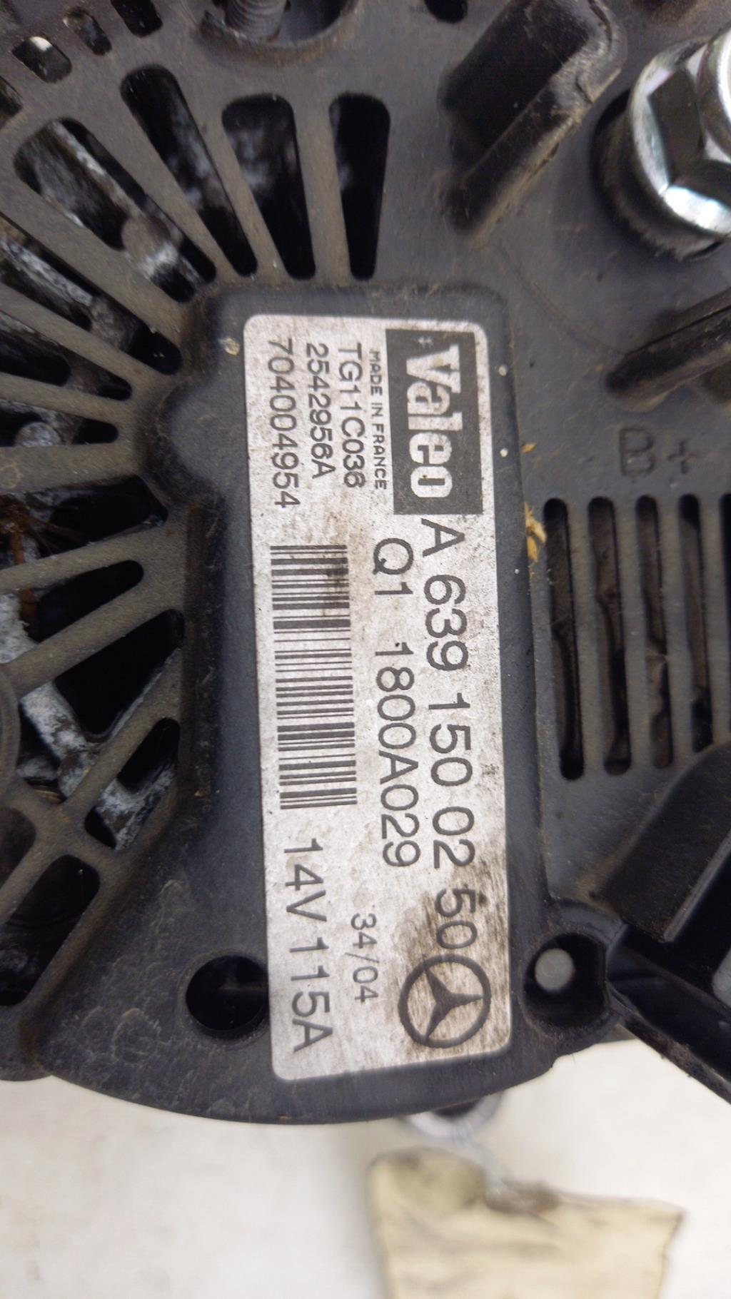 Alternatore MITSUBISHI COLT 6 PHASE 1 Diésel - 1