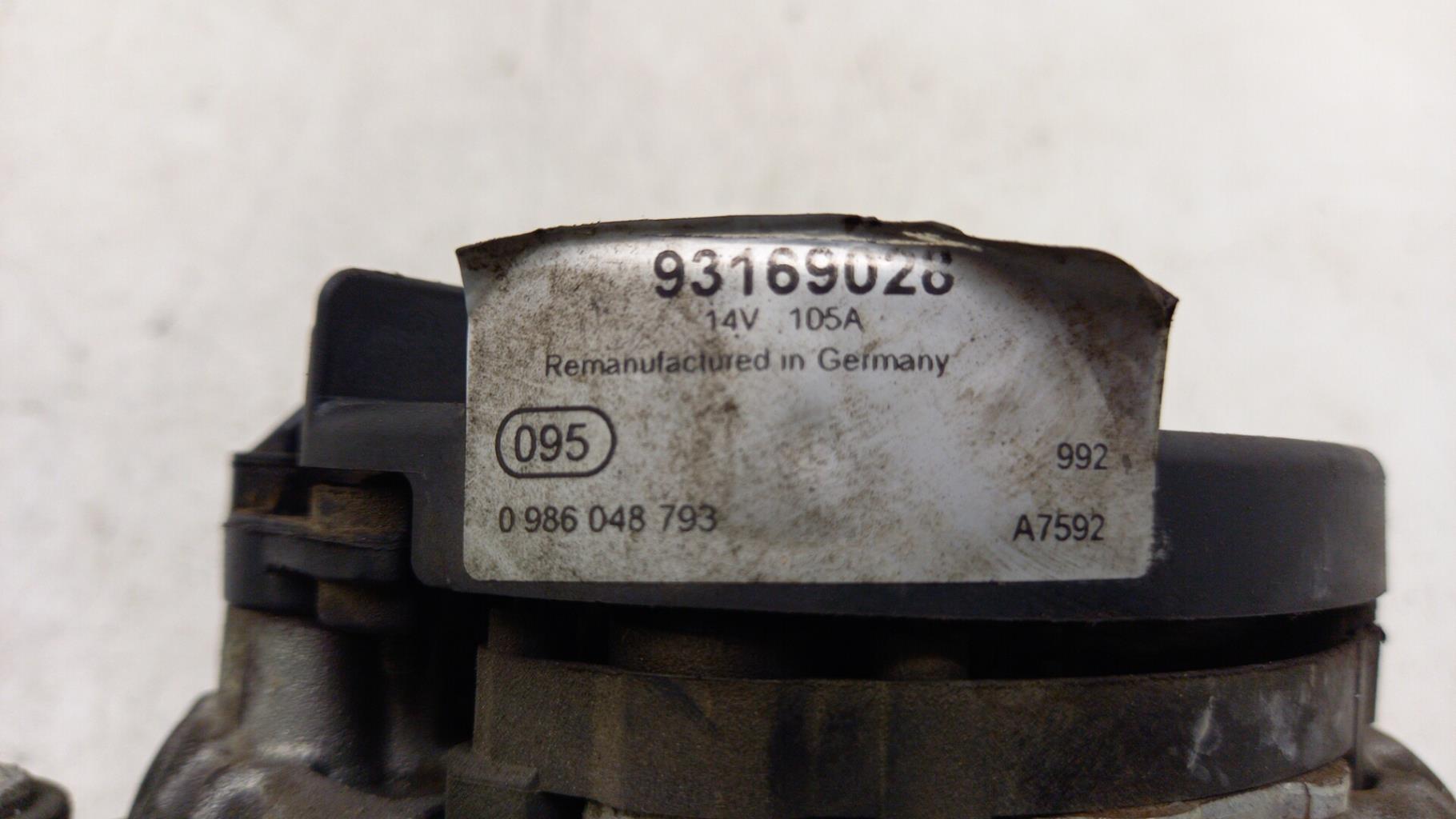 Alternatore OPEL ZAFIRA B PHASE 1 Diésel - 1