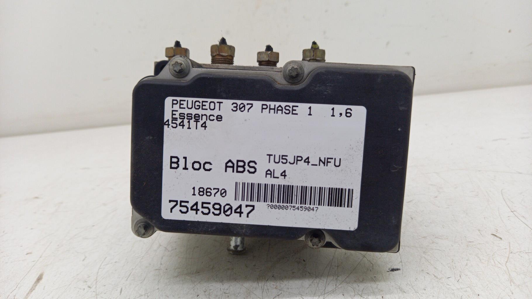 Blocco ABS (antibloccaggio freni) PEUGEOT 307 PHASE 1 Gasolina - 1