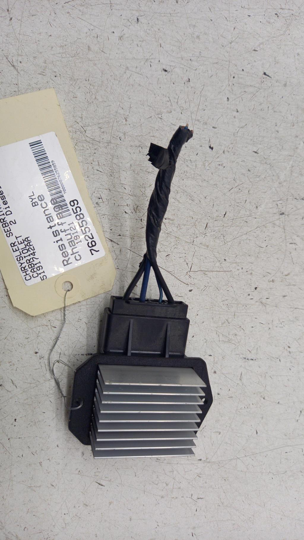 Resistenza riscaldamento CHRYSLER SEBRING 2 PHASE 2 CABRIOLET Diésel - 1