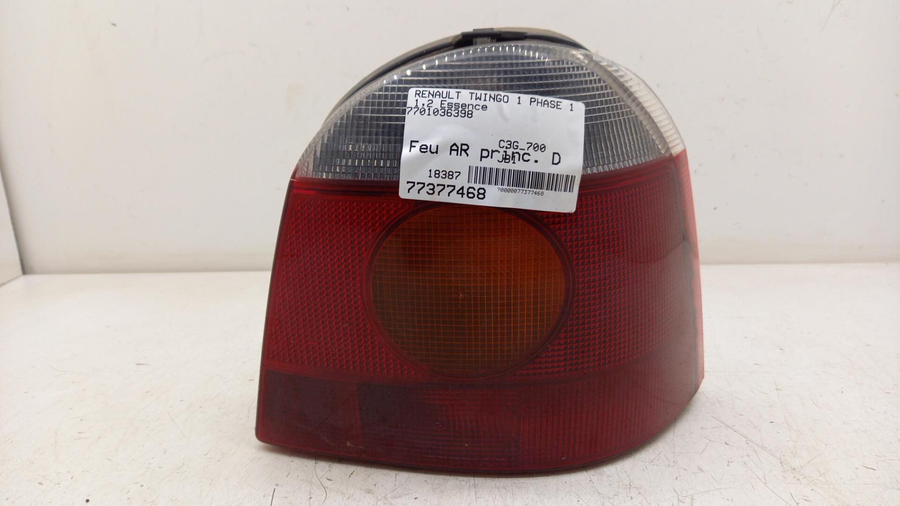 Fanale posteriore principale destro (luci) RENAULT TWINGO 1 PHASE 1 Gasolina - 1
