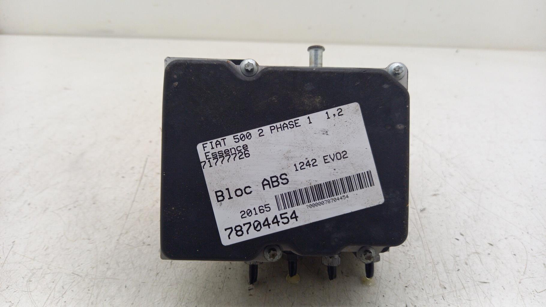 Blocco ABS (antibloccaggio freni) FIAT 500 2 PHASE 1 Gasolina - 1