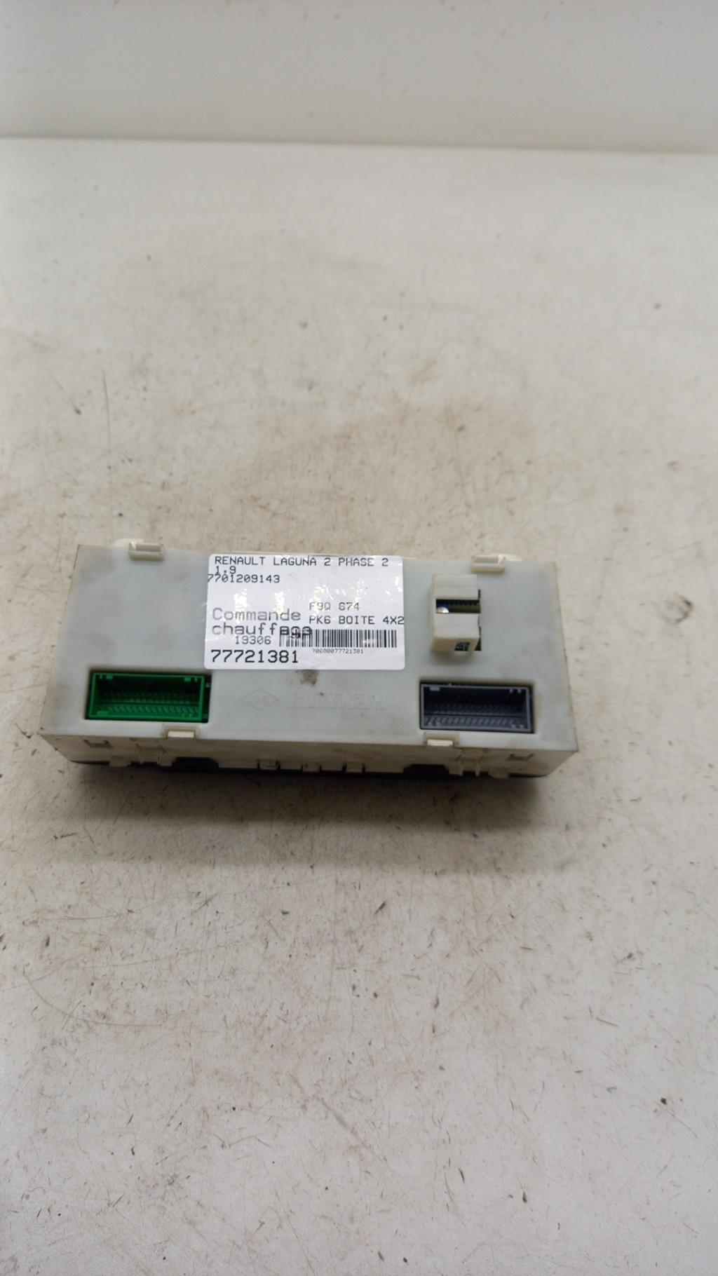 Comandi riscaldamento RENAULT LAGUNA 2 PHASE 2  - 1