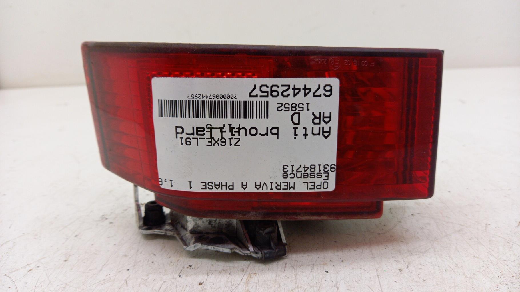 Retronebbia destro OPEL MERIVA A PHASE 1 Gasolina - 1