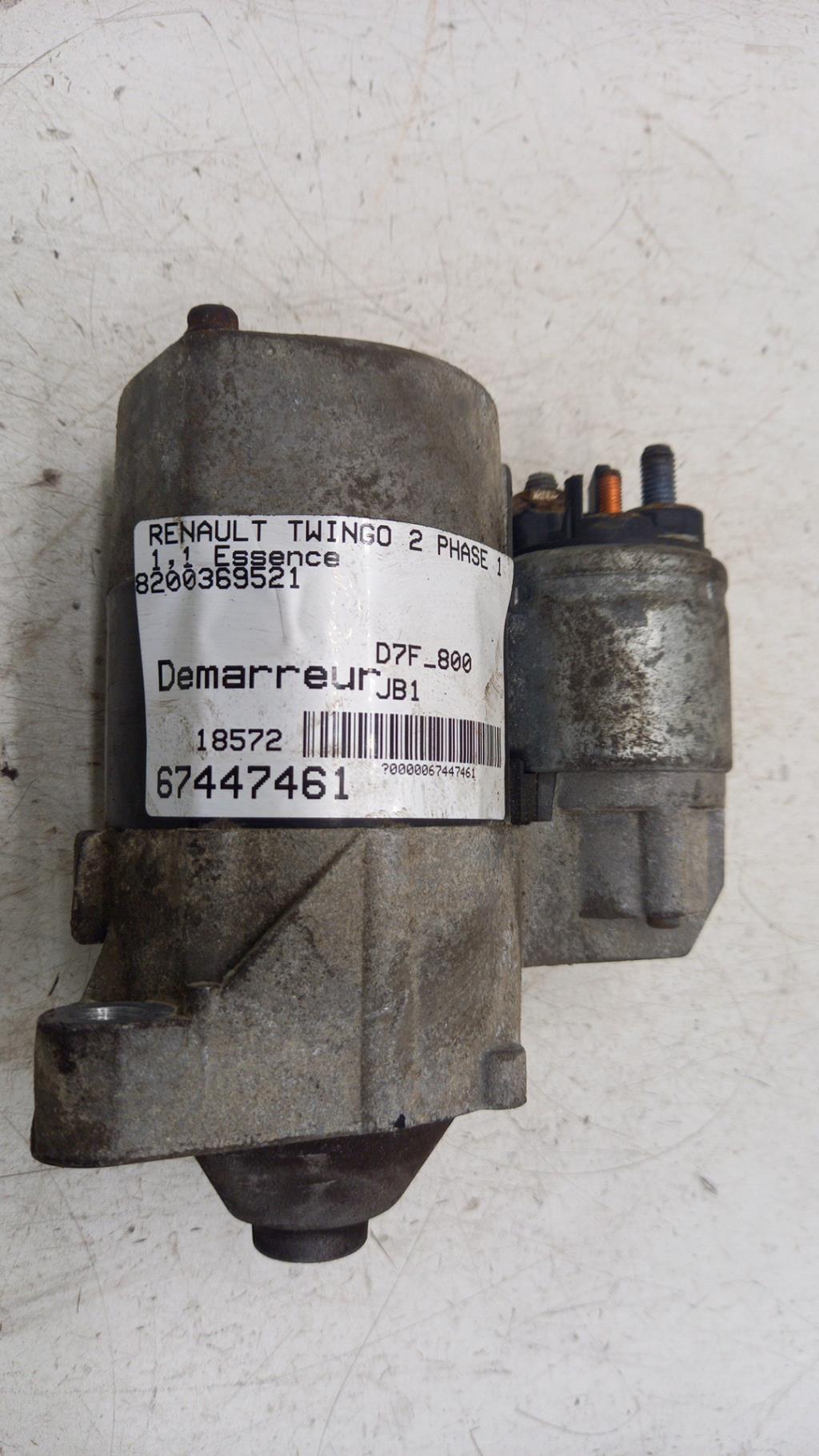 Motor de arranque RENAULT TWINGO 2 PHASE 1 Gasolina - 1