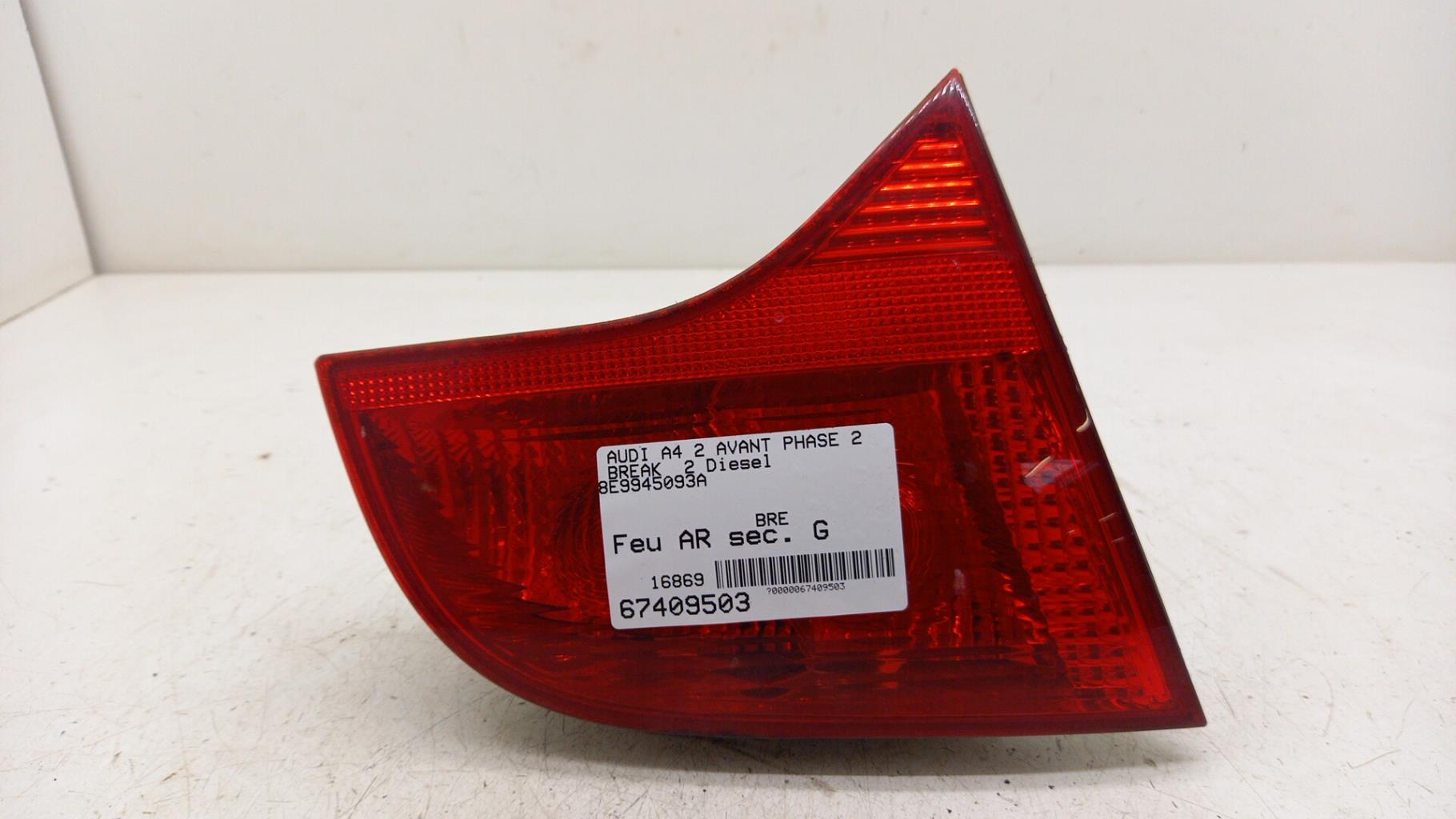 Feu arriere secondaire gauche (feux) AUDI A4 2 AVANT PHASE 2 BREAK Diesel - 1