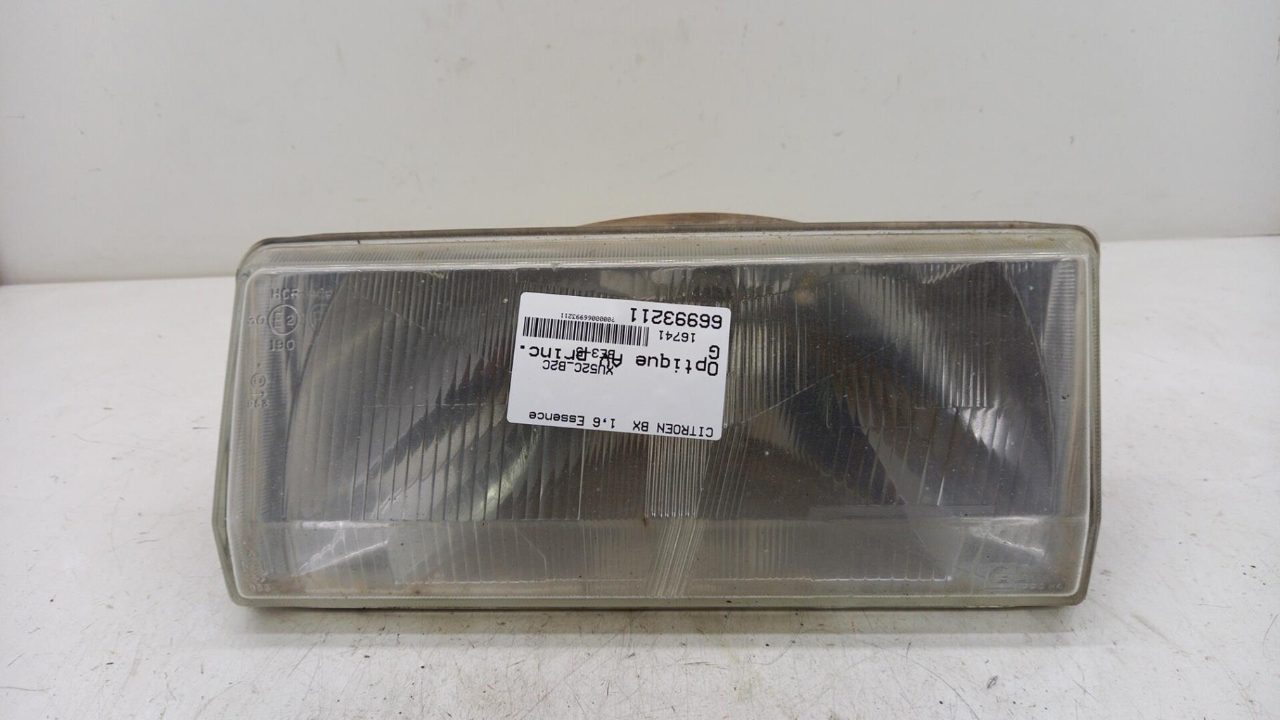 Gruppo ottico anteriore principale sinistro (luci)(faro) CITROEN BX Gasolina - 1