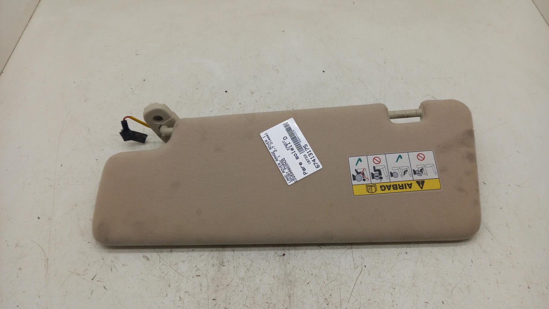 Visiera parasole destra LAND ROVER RANGE ROVER 1 SPORT PHASE 1 Diésel - 1