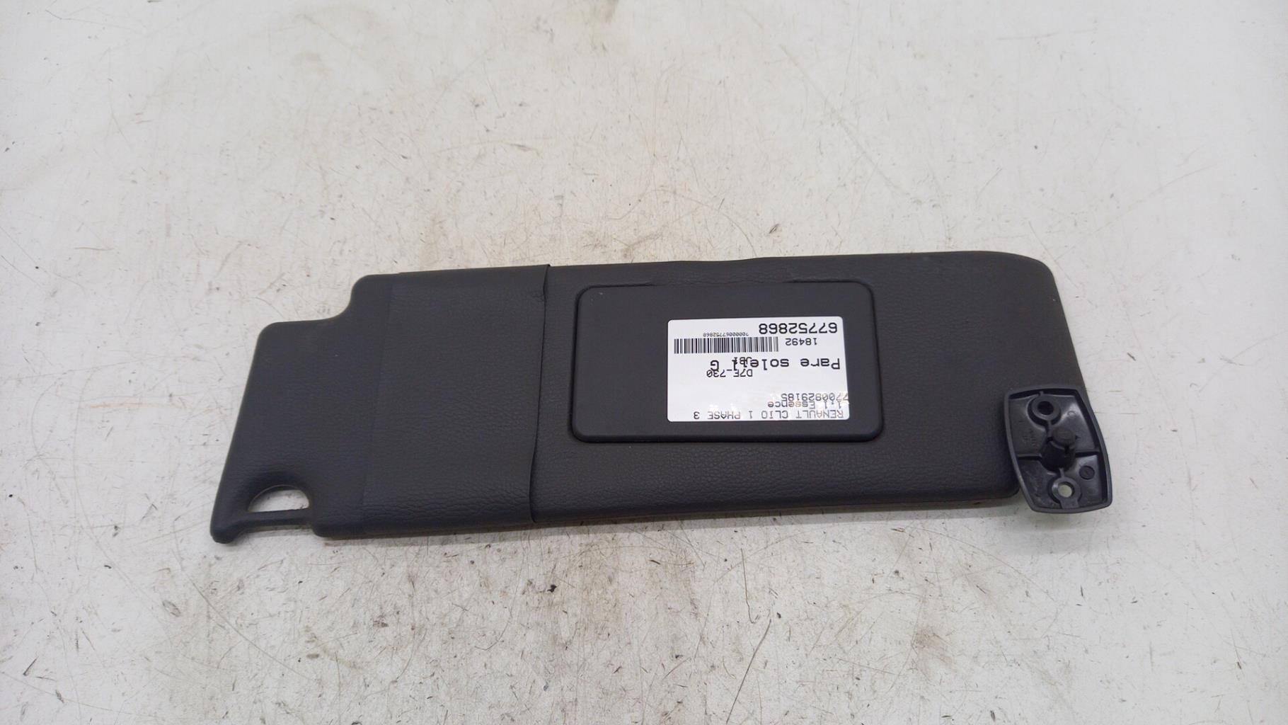 Visiera parasole sinistra RENAULT CLIO 1 PHASE 3 Gasolina - 1