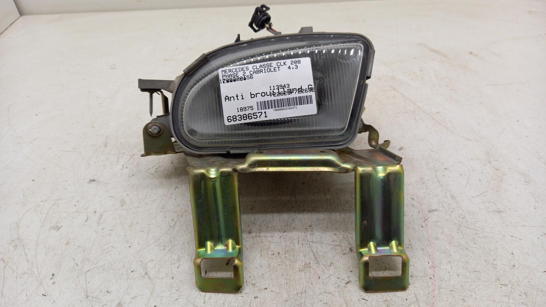Fendinebbia sinistro (luce) MERCEDES CLASSE CLK 208 PHASE 2 CABRIOLET Gasolina - 1