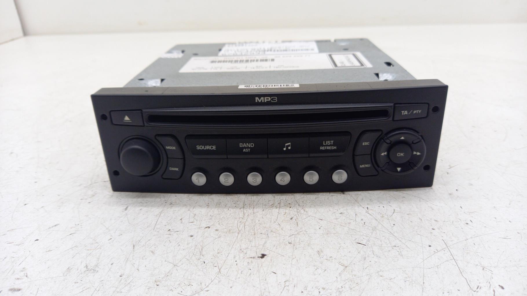 Autoradio originale PEUGEOT 307 PHASE 2 Diésel - 1