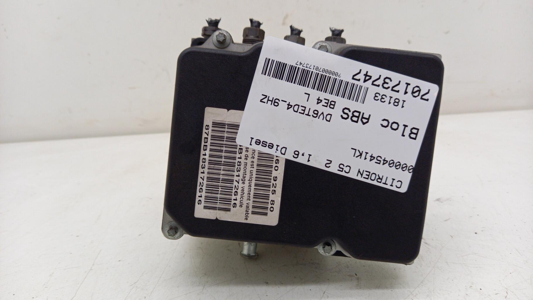 Blocco ABS (antibloccaggio freni) CITROEN C5 2 Diésel - 1