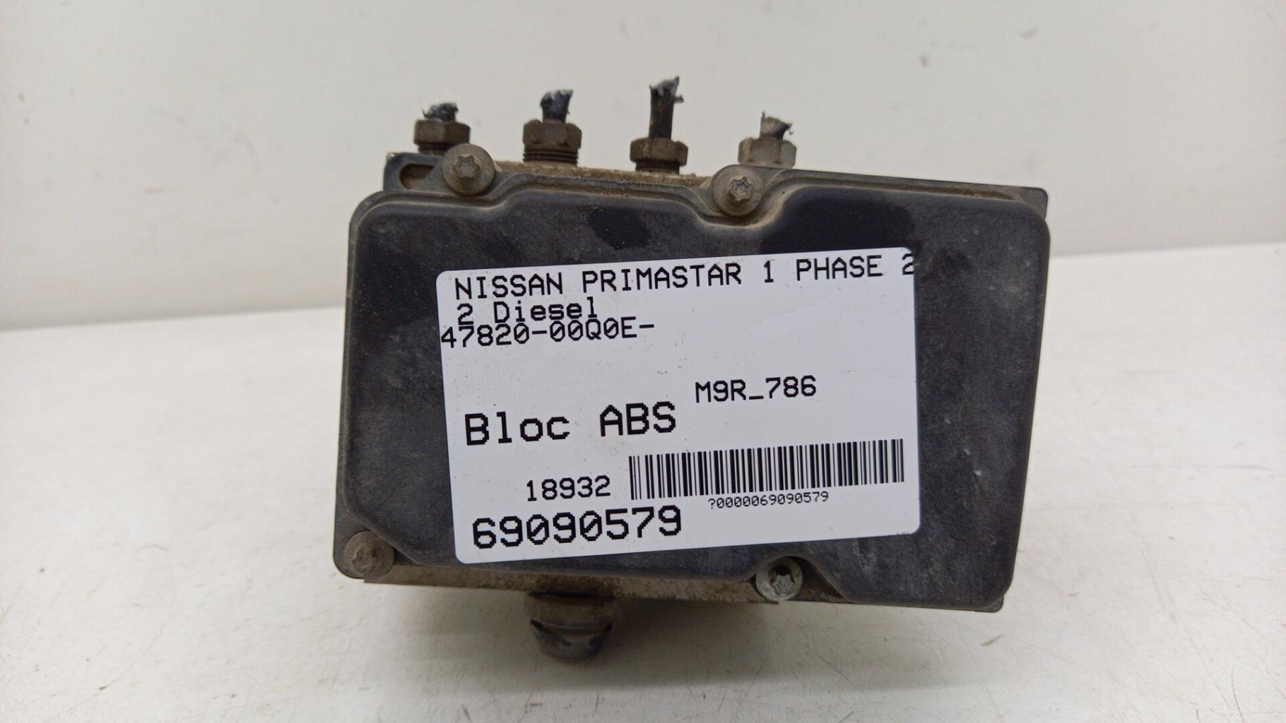 Blocco ABS (antibloccaggio freni) NISSAN PRIMASTAR 1 PHASE 2 Diésel - 1