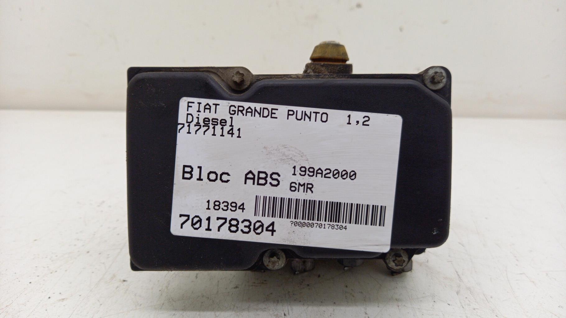 Blocco ABS (antibloccaggio freni) FIAT GRANDE PUNTO Diésel - 1