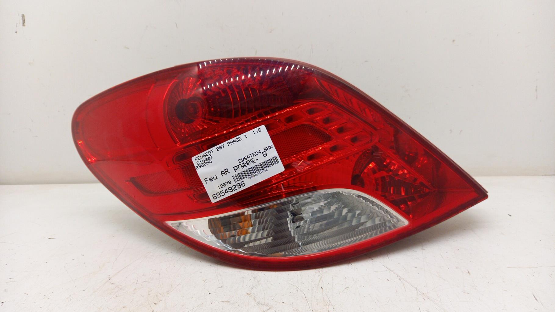 Fanale posteriore principale sinistro (luci) PEUGEOT 207 PHASE 1 Diésel - 1