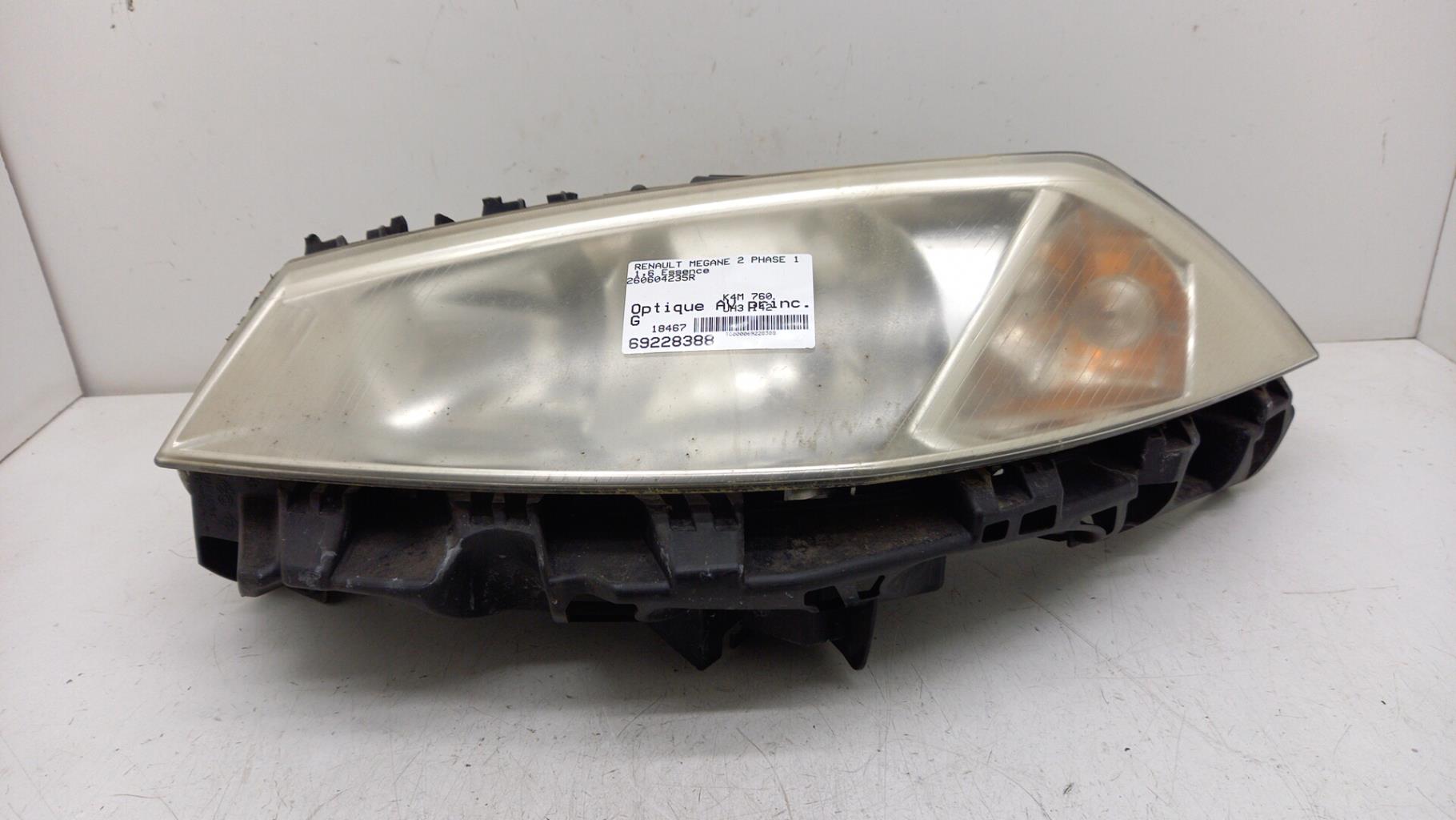 Gruppo ottico anteriore principale sinistro (luci)(faro) RENAULT MEGANE 2 PHASE 1 Gasolina - 1