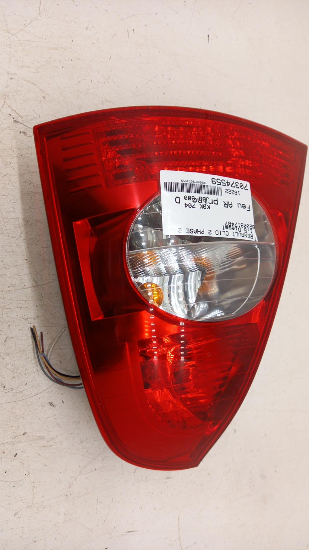 Fanale posteriore principale destro (luci) RENAULT CLIO 2 PHASE 2 Diésel - 1