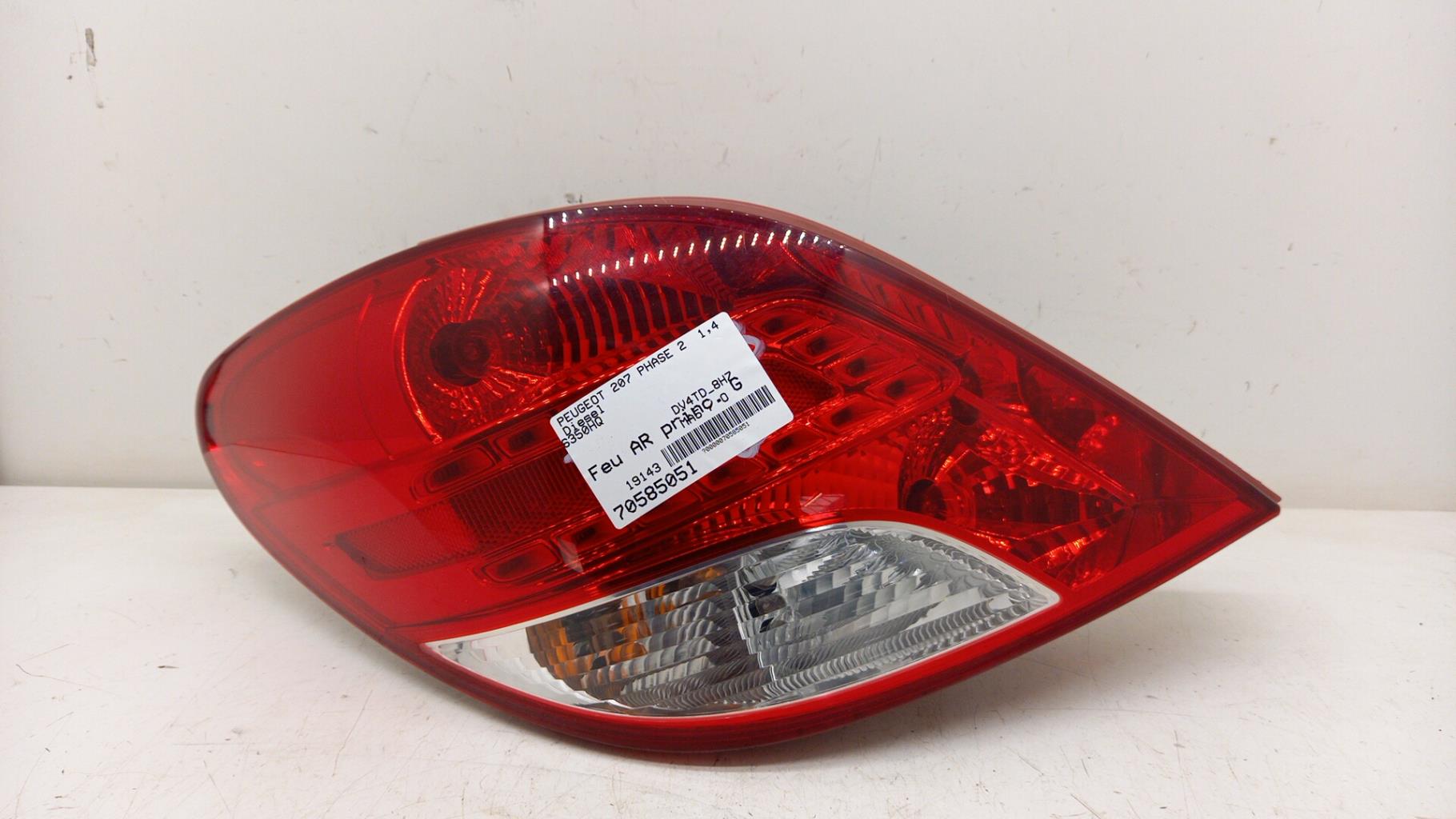Fanale posteriore principale sinistro (luci) PEUGEOT 207 PHASE 2 Diésel - 1