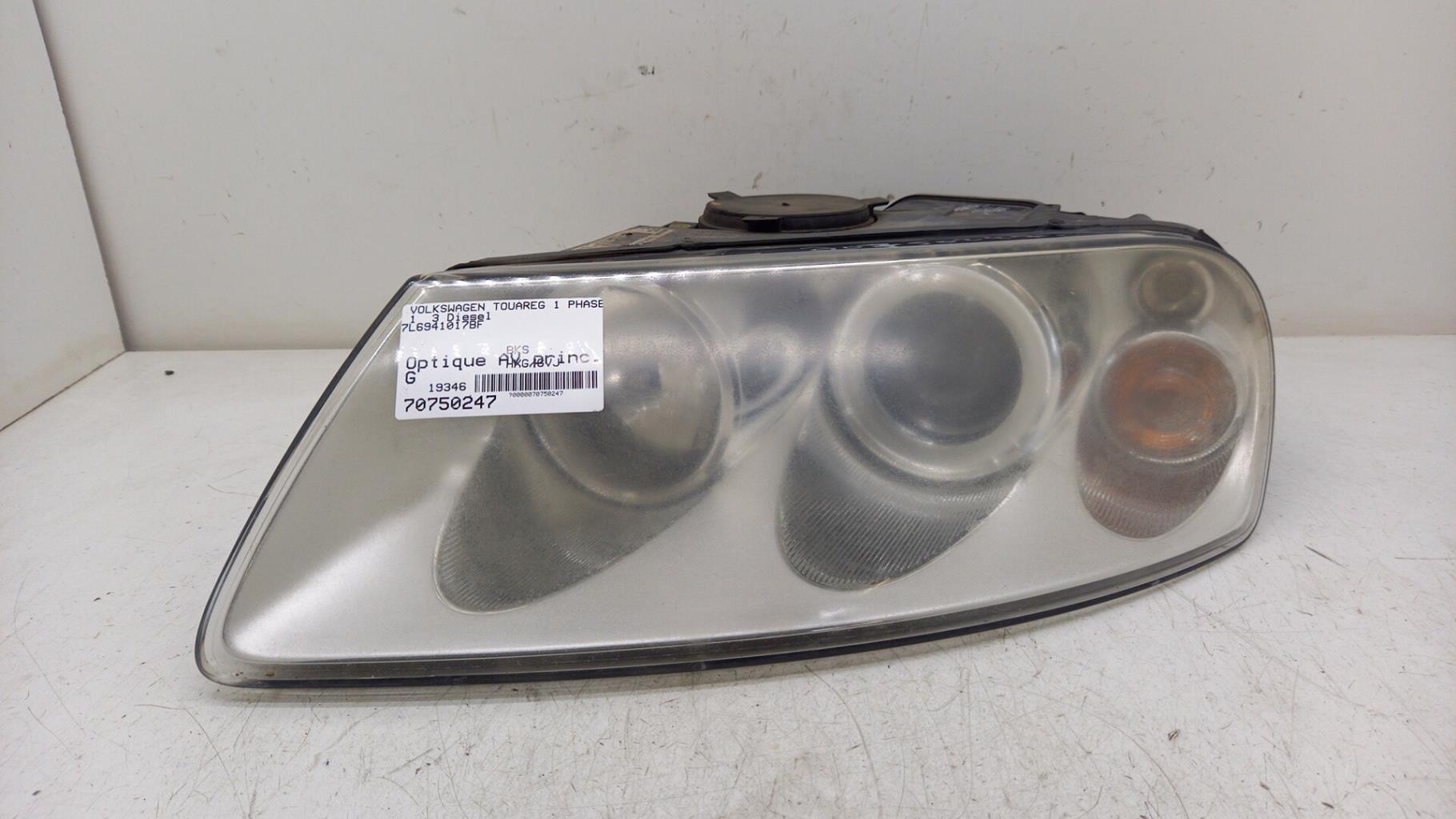 Gruppo ottico anteriore principale sinistro (luci)(faro) VOLKSWAGEN TOUAREG 1 PHASE 1 Diésel - 1