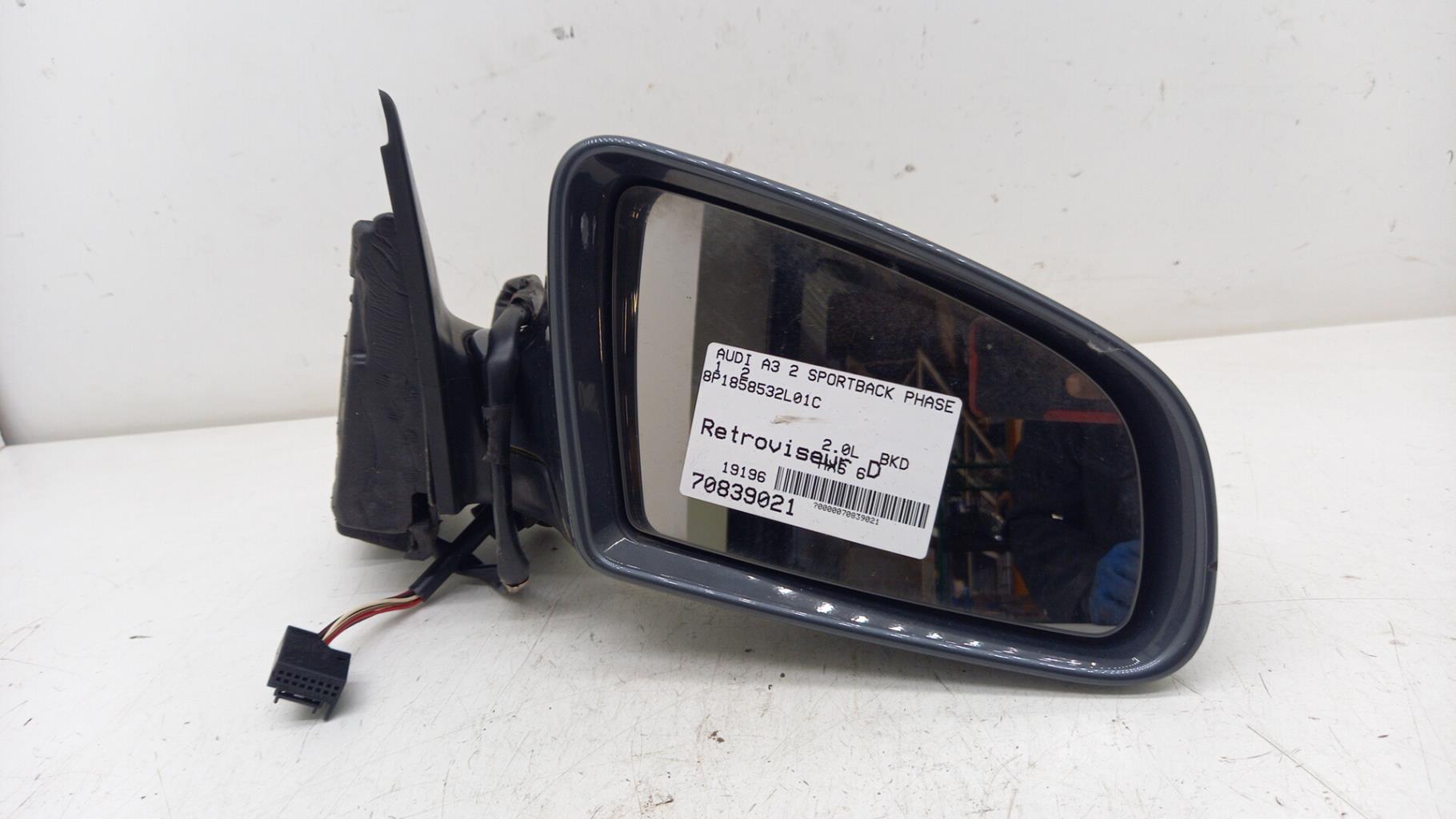 Specchietto retrovisore destro AUDI A3 2 SPORTBACK PHASE 1  - 1