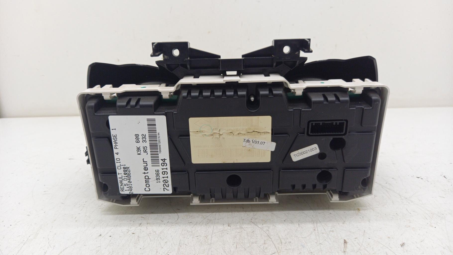 Compteur RENAULT CLIO 4 PHASE 1 Diesel - 1