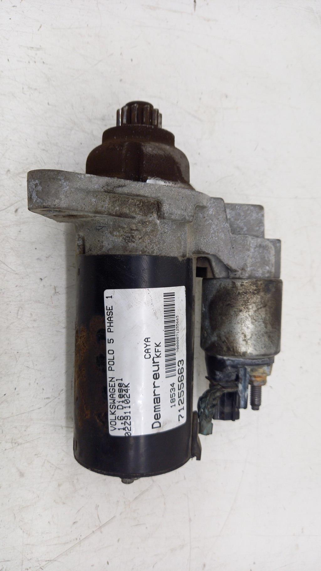 Motorino avviamento VOLKSWAGEN POLO 5 PHASE 1 Diésel - 1