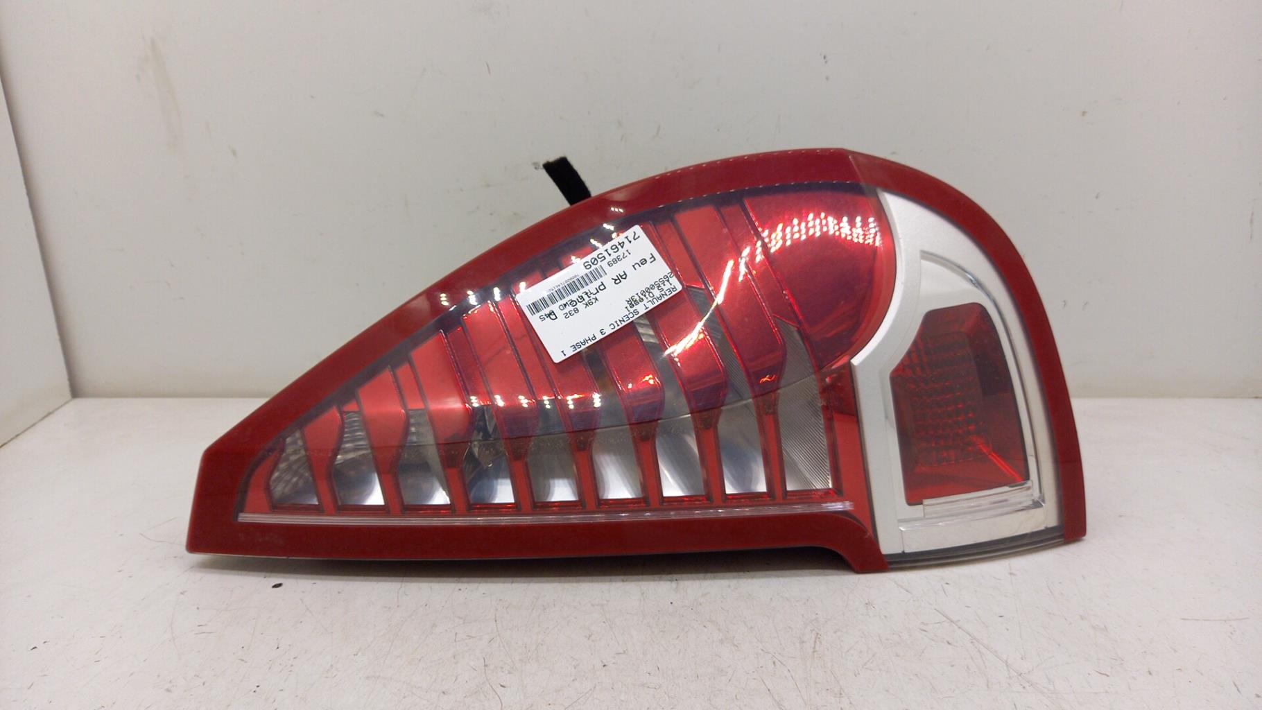 Fanale posteriore principale destro (luci) RENAULT SCENIC 3 PHASE 1 Diésel - 1