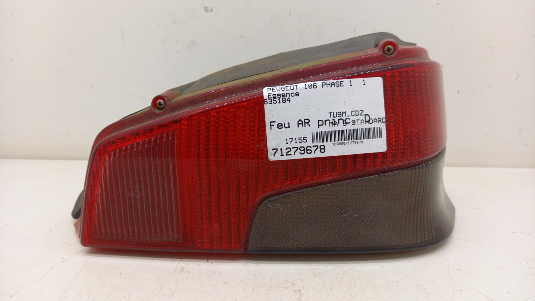 Fanale posteriore principale destro (luci) PEUGEOT 106 PHASE 1 Gasolina - 1
