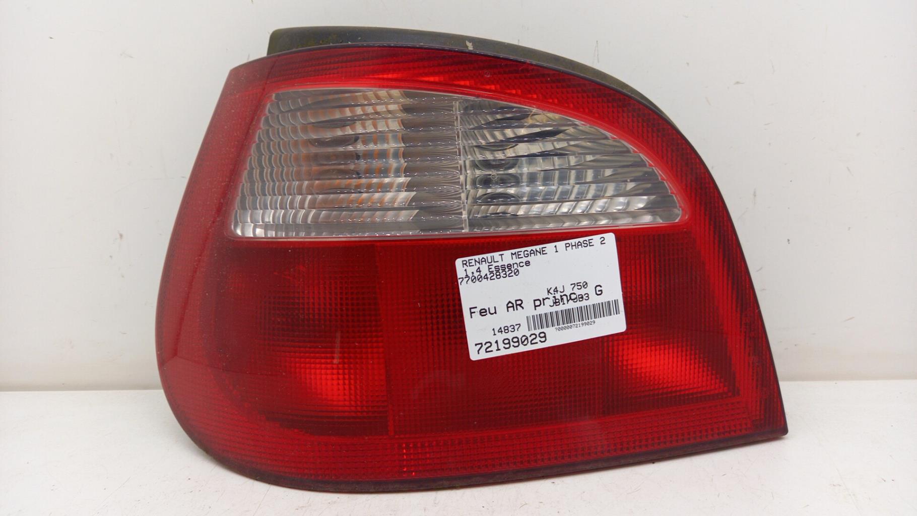 Fanale posteriore principale sinistro (luci) RENAULT MEGANE 1 PHASE 2 Gasolina - 1