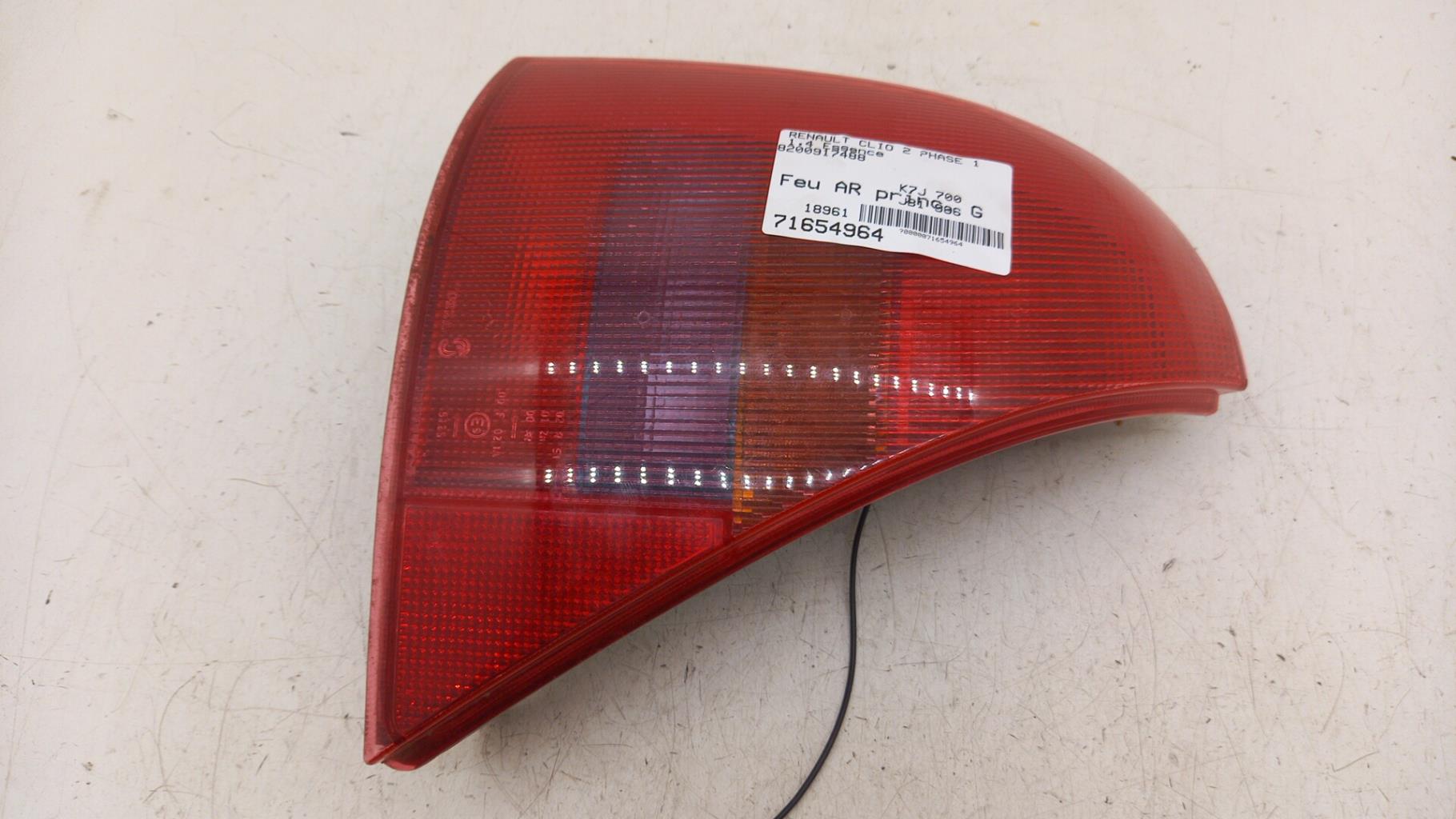 Fanale posteriore principale sinistro (luci) RENAULT CLIO 2 PHASE 1 Gasolina - 1