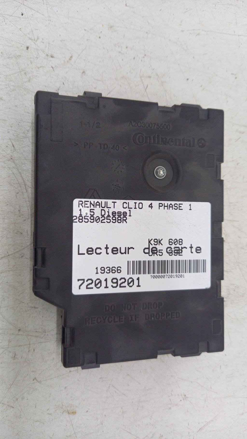 Lettore schede (bloccasterzo) RENAULT CLIO 4 PHASE 1 Diésel - 1