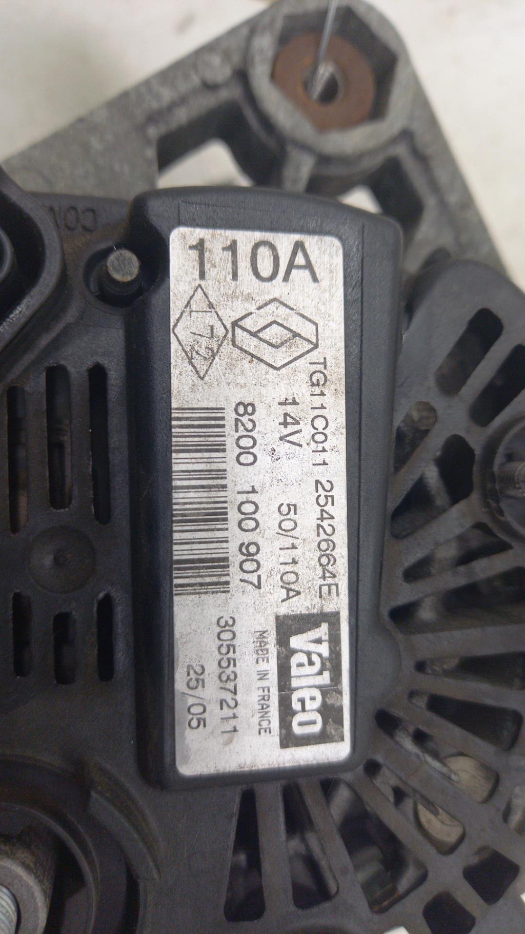 Alternatore RENAULT MEGANE 2 PHASE 1 Gasolina - 1